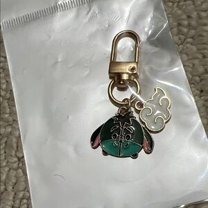 Eeyore and Cloud Keychain Accessory